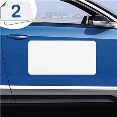 Blank Car Magnetic Stickers