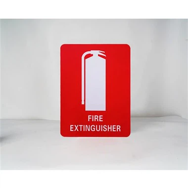 Fire Extinguisher Fire Polypropylene Sign
